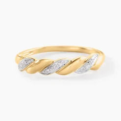 Bague Mihael Or Jaune Diamant