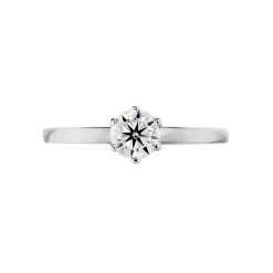 Bague Natalia Ld Platine Blanc Diamant Synthétique