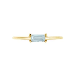 Bague Nottingham Or Jaune Topaze
