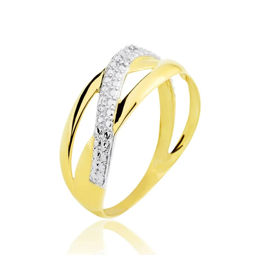 Bague Nuccia Or Bicolore Diamant