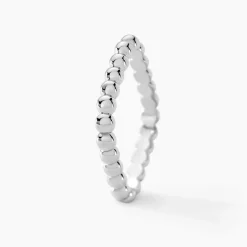Bague Ocean Argent Blanc