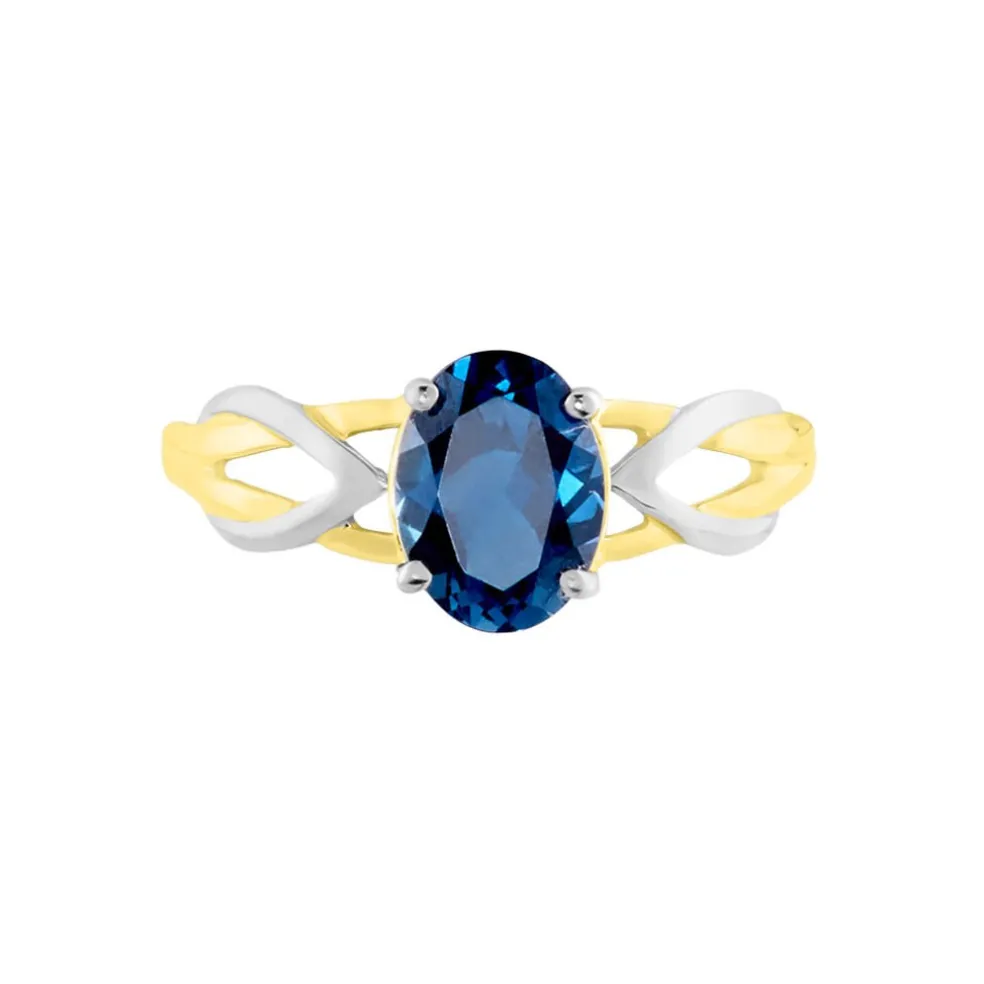 Bague Or Bicolore Bonnie Topaze