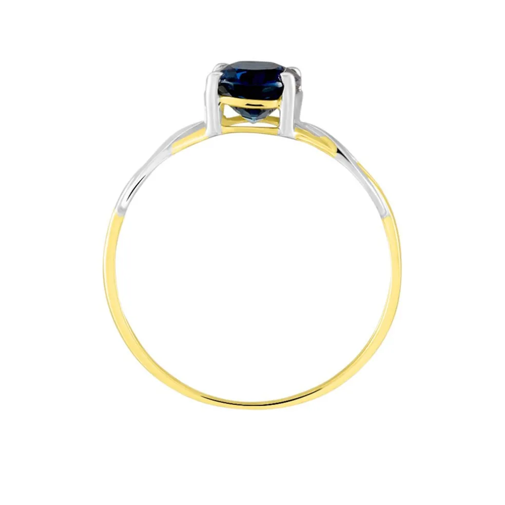 Bague Or Bicolore Bonnie Topaze