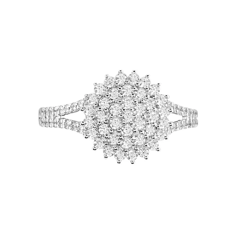 Bague Or Blanc Mirel Oxyde