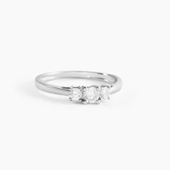 Bague Or Blanc Neely Diamants Synthétiques