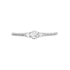 Bague Or Blanc Sabine Diamants