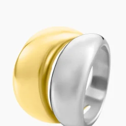 Bague Perfect Match Acier Bicolore