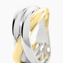 Bague Perfect Match Argent Bicolore