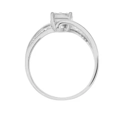 Bague  Petunia Or Blanc Diamant