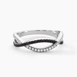 Bague Prudentia Argent Blanc Oxyde De Zirconium