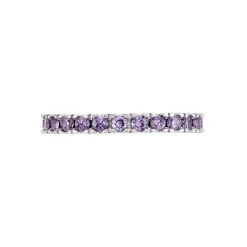 Bague Rio Argent Blanc Oxyde De Zirconium