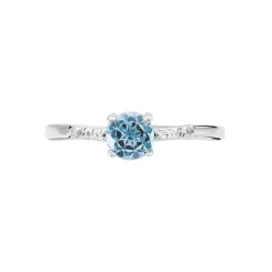 Bague Rio Argent Blanc Oxyde De Zirconium
