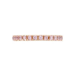 Bague Rio Argent Rose Oxyde De Zirconium