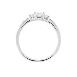 Bague Sabine Or Blanc Diamant