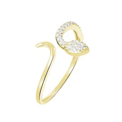 Bague Sabinka Or Jaune Oxyde De Zirconium