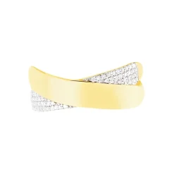 Bague Sakura Or Bicolore Diamant