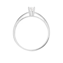 Bague Solitaire Celina Or Blanc Diamant