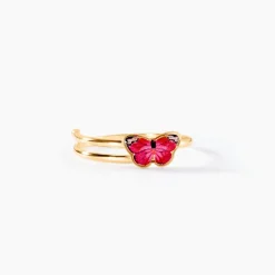 Bague Sulivia Papillon Or Jaune