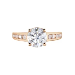 Bague Tatjana Or Rose Oxyde De Zirconium
