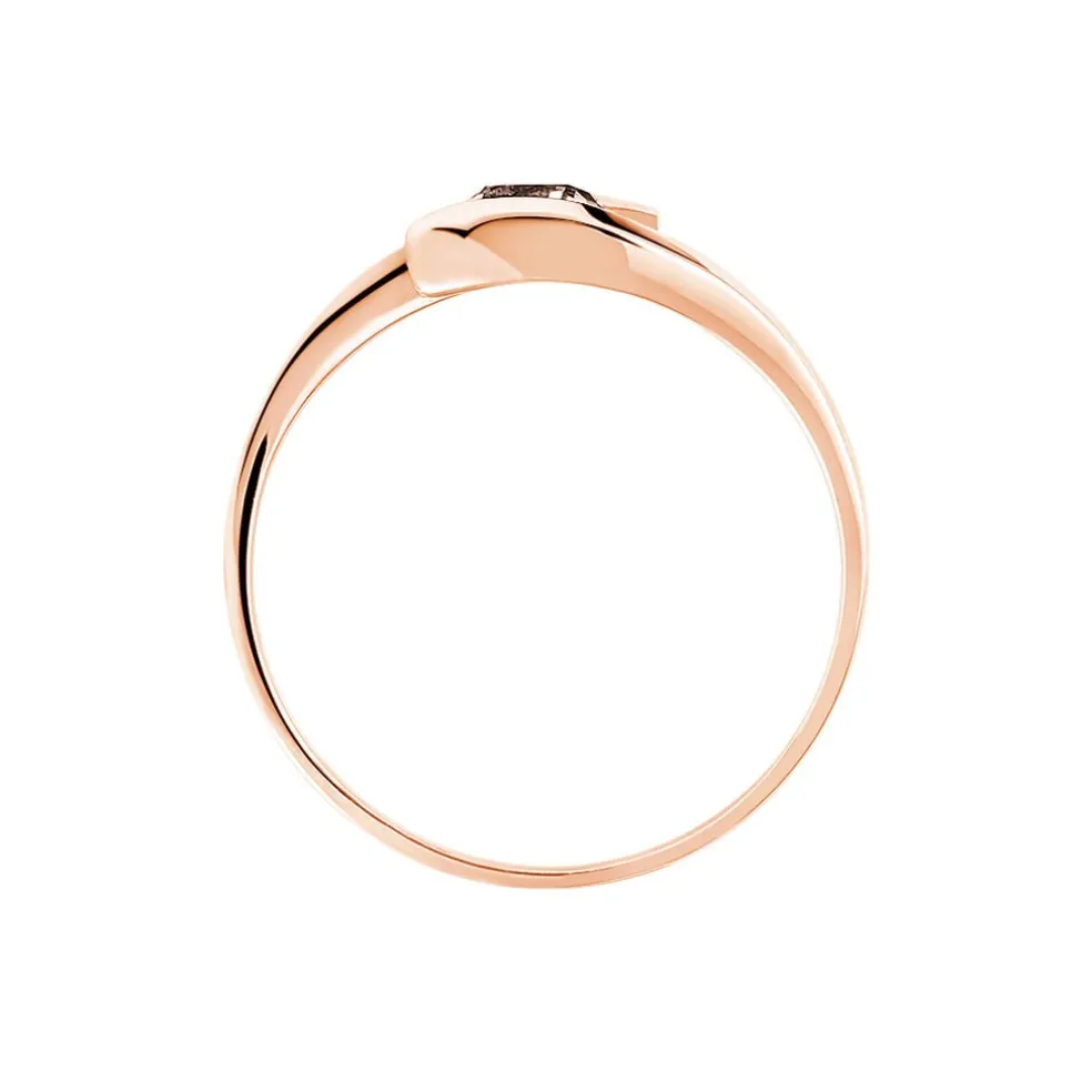 Bague Tiphaine Or Rose Quartz
