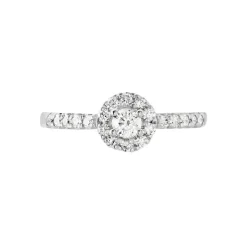 Bague Urbane Platine Blanc Diamant