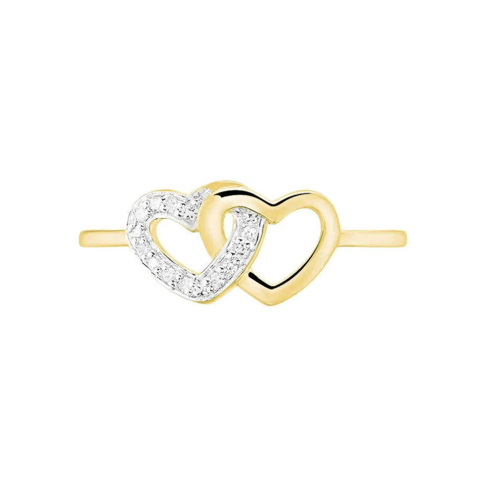 Bague Wydad Or Jaune Diamant