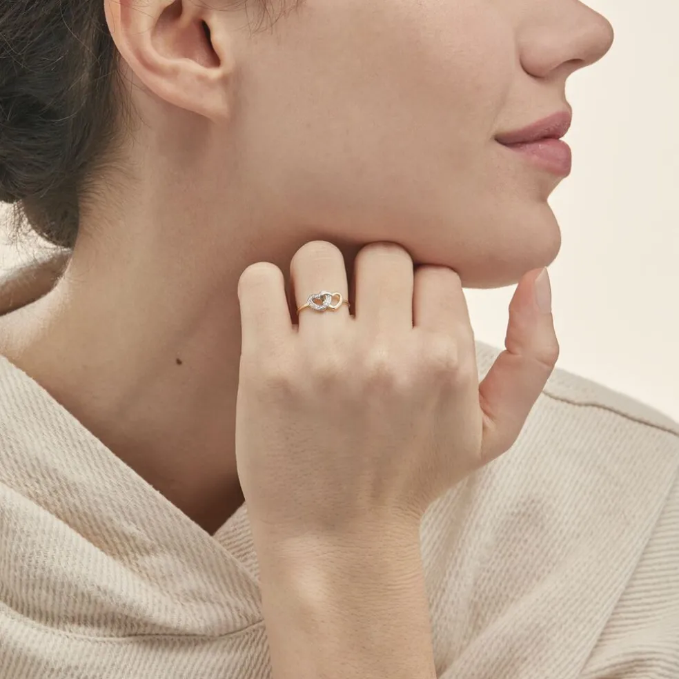 Bague Wydad Or Jaune Diamant