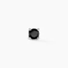 Boucle D'oreille Puce Unitaire Keanu Or Blanc Diamant