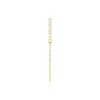 Boucle D'oreille Unitaire Barbra Or Jaune Oxyde De Zirconium