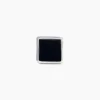 Boucle D'oreille Unitaire Argent Blanc Midas