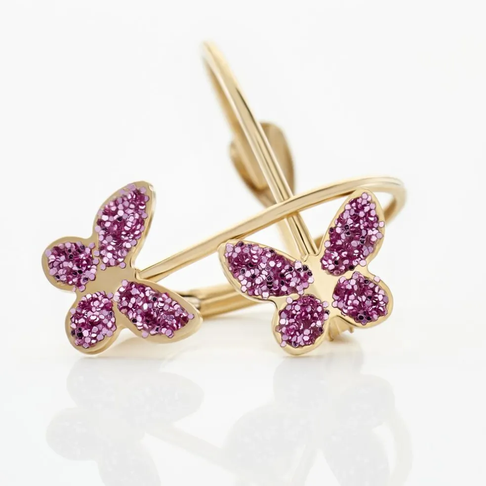 Boucles D'oreilles Pendantes Or Jaune Alyssia