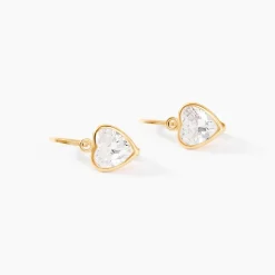 Boucles D'oreilles Pendantes Gredel Or Jaune  Oxyde