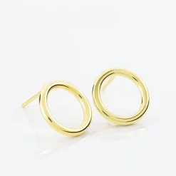 Boucles D'oreilles Pendantes Gracieuse Or Jaune