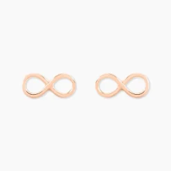 Boucles D'oreilles Pendantes Castilla Argent Rose