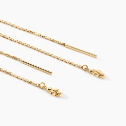 Boucles D'oreilles Pendantes Pendilla Or Jaune