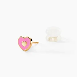 Boucles D'oreilles Puces Cintae Or Jaune
