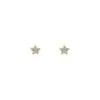 Boucles D'oreilles Puces Chirine Etoile Or Jaune