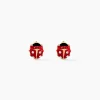 Boucles D'oreilles Puces Deena Or Jaune Oxyde De Zirconium