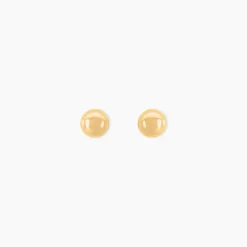 Boucles D'oreilles Puces Fidelia Boule Or Jaune