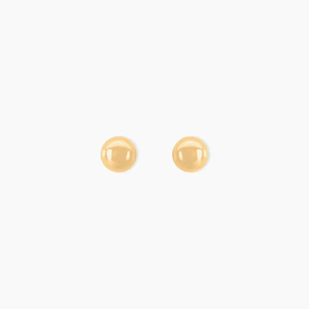 Boucles D'oreilles Puces Fidelia Boule Or Jaune