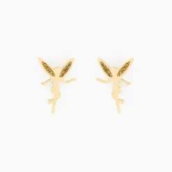 Boucles D'oreilles Puces Feelia Or Jaune