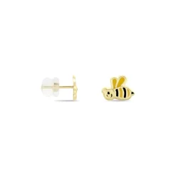 Boucles D'oreilles Puces Giosetta Or Jaune
