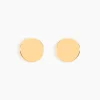 Boucles D'oreilles Puces Genovera Or Jaune