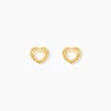 Boucles D'oreilles Puces Himelinda Or Jaune