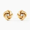 Boucles D'oreilles Puces Ilhame Nid Or Jaune