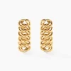 Boucles D'oreilles Puces Jimmy Or Jaune