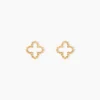 Boucles D'oreilles Puces Klotild Or Jaune