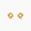 Boucles D'oreilles Puces Nils Or Jaune
