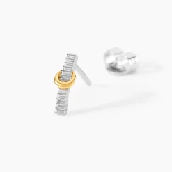 Boucles D'Oreilles Puces Or Jaune