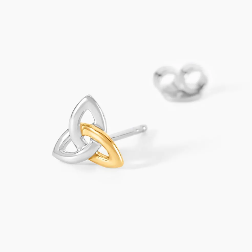 Boucles D'Oreilles Puces Or Jaune
